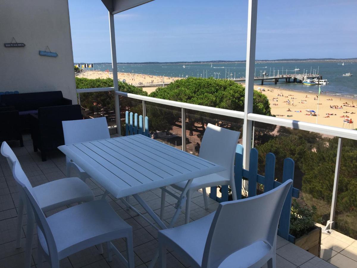 Appartement T3 Au Centre D'Arcachon Avec Vue Mer, Terrasse Et Parking Securise - Fr-1-374-74 Екстер'єр фото